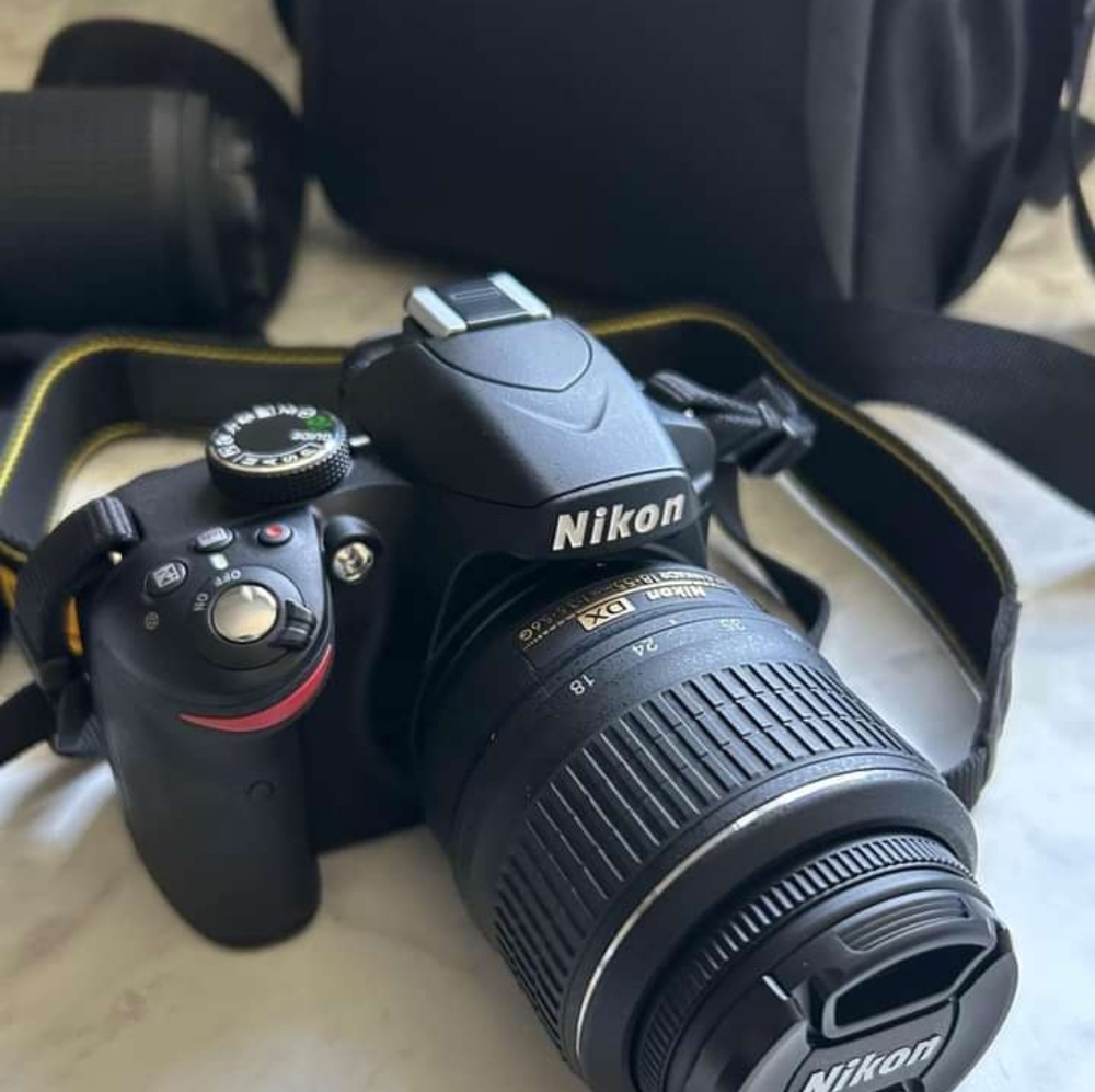 Nikon D3200 with accessories